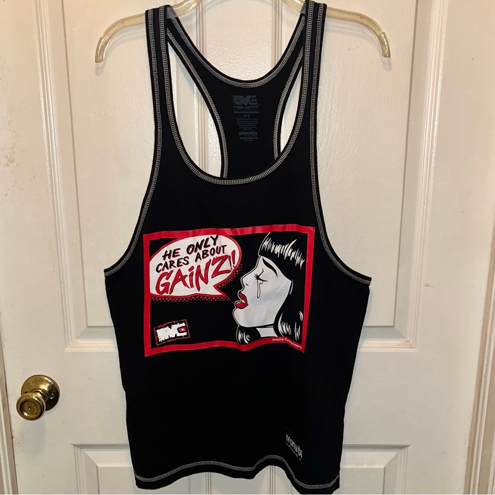 MONSTA Clothing Co. Men’s Athletic Tank Top. Sz M. Pre-owned.